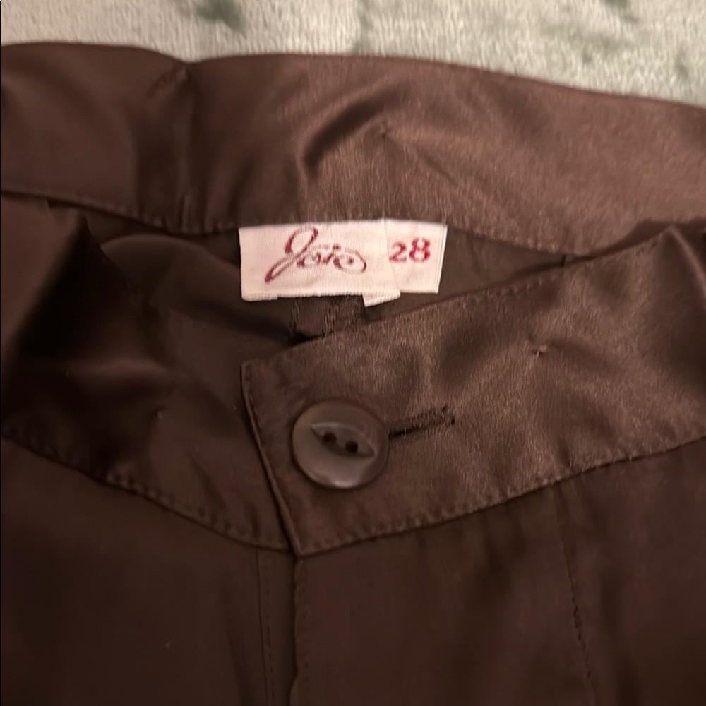 Joie Dark Brown silk pants